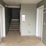 B first floor entryway building b